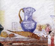 James Ensor Still life with Blue Jar Spain oil painting artist